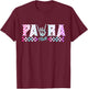 Retro Teacher Tour, ABCD Para Tour, Father Front And Back Women T-Shirt - T-Shirt | Maroon