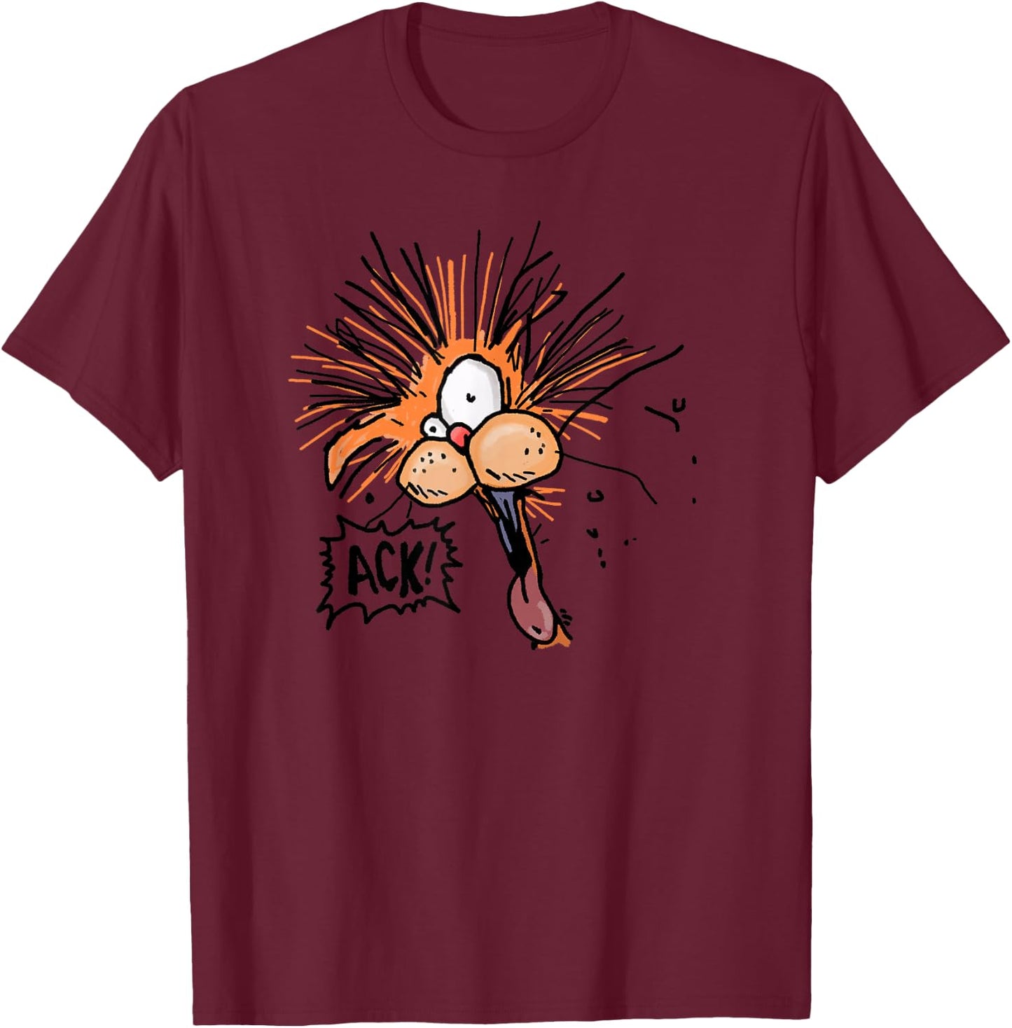 Ack Gift T-Shirt - T-Shirt | Maroon