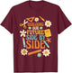 Building Our Future Side by Side T-Shirt - T-Shirt | Maroon