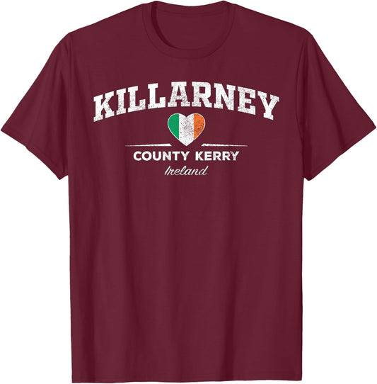 Killarney Ireland T-Shirt - T-Shirt | Maroon
