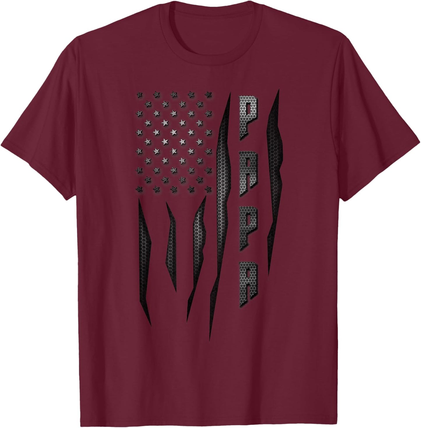 PAPA Carbon Onyx T-Shirt - T-Shirt | Maroon