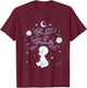 Casper The Friendly Ghost Cute & Friendly Big Chest Poster T-Shirt - T-Shirt | Maroon