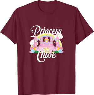 Kids Princess Chloe T-Shirt - T-Shirt | Maroon