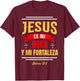 Christians Quote in Spanish Christian Bible Verse Quote T-Shirt - T-Shirt | Maroon