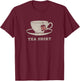 I Love English Tea Party UK Flag London Souvenir T-Shirt - T-Shirt | Maroon