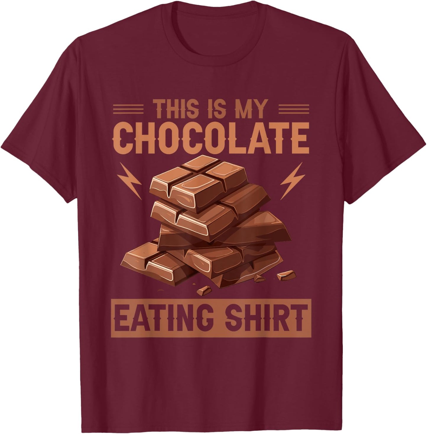 Chocolate Lover T-Shirt - T-Shirt | Maroon