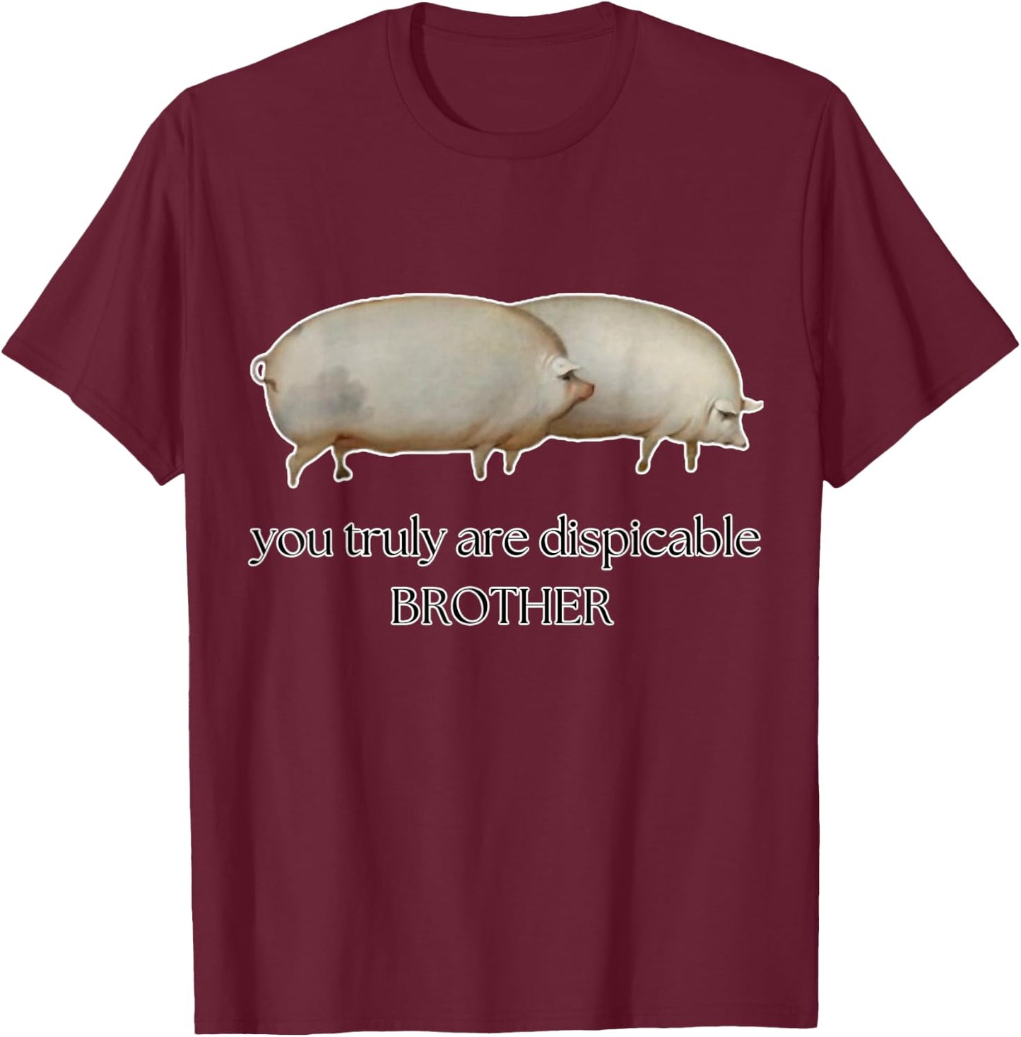 Funny Brother May I Have Somne Oats Meme T-Shirt - T-Shirt | Maroon