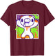 Gloomy Bear The Naughty Grizzly Halloween Spooky Pop Art T-Shirt - T-Shirt | Maroon