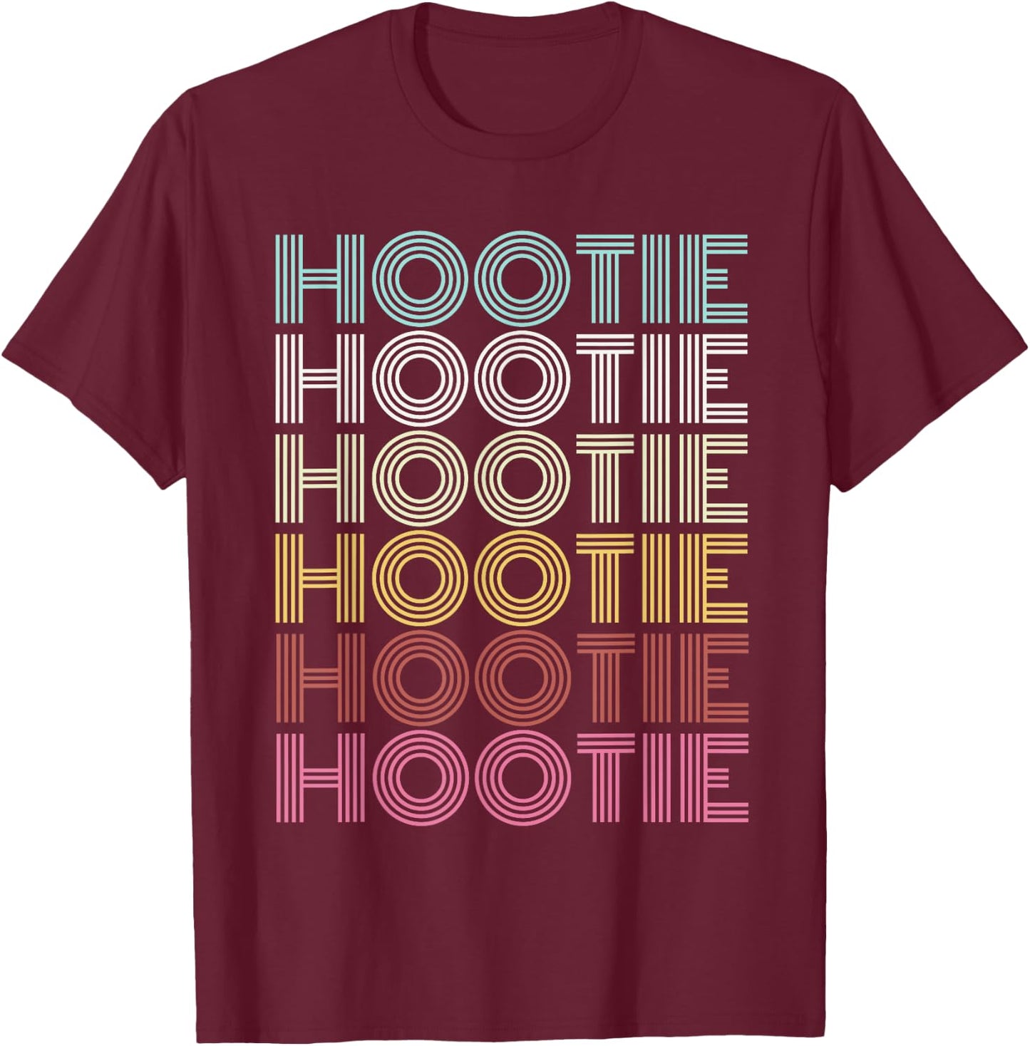 Hootie Personalized Name I Love Hootie Vintage T-Shirt - T-Shirt | Maroon