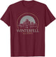 Game of Thrones Winterfell T-Shirt - T-Shirt | Maroon