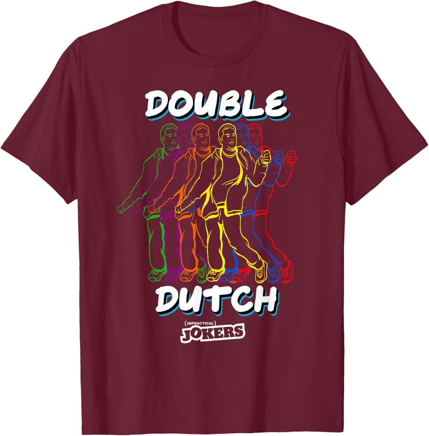 Impractical Jokers Sal Double Dutch Dance Sal Gift T-Shirt - T-Shirt | Maroon