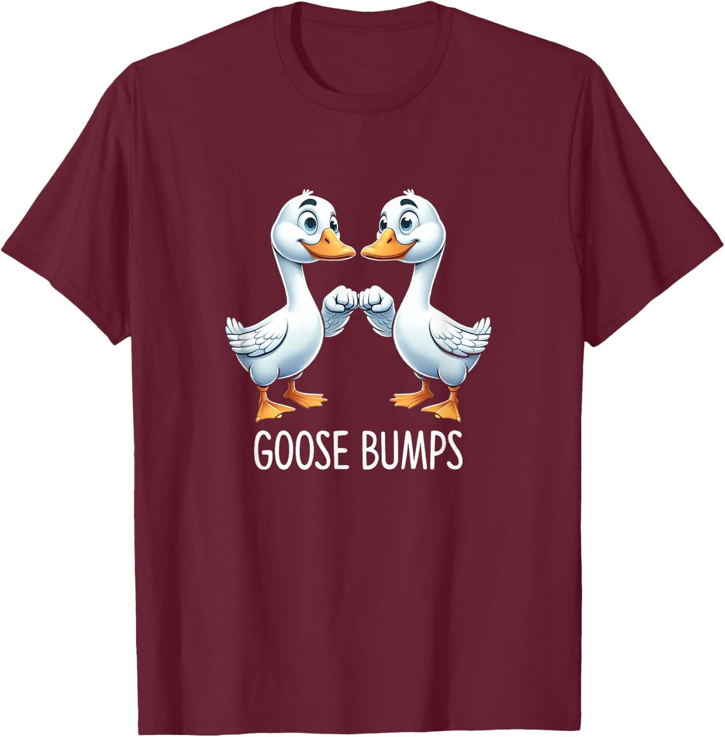 Goose Bumps T-Shirt - T-Shirt | Maroon