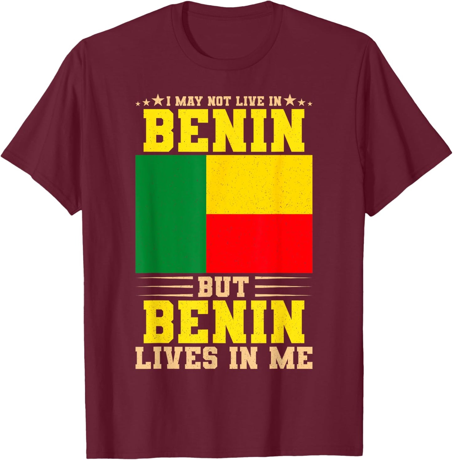 Benin T-Shirt - T-Shirt | Maroon