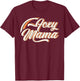 Foxy Mama Roller Disco Outfit 70s Costume T-Shirt - T-Shirt | Maroon