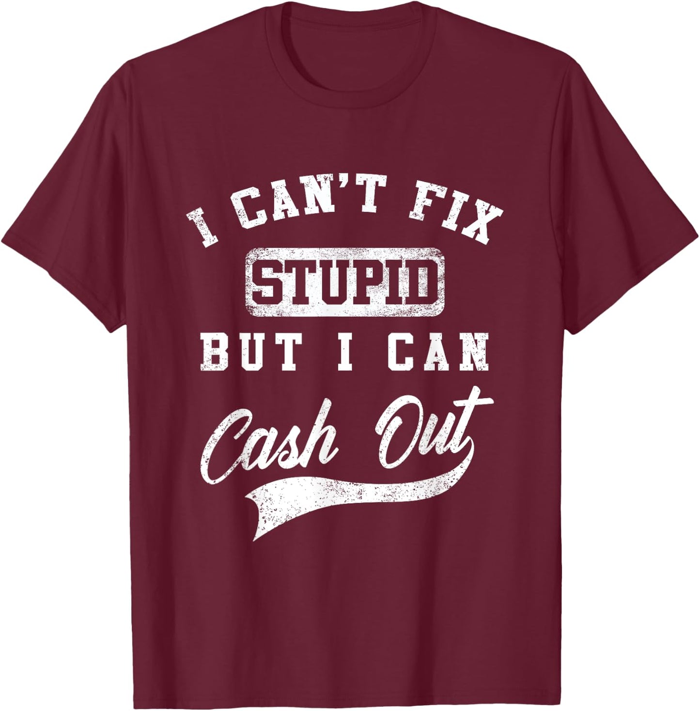 Parlay Funny sports betting Sports bettor T-Shirt - T-Shirt | Maroon