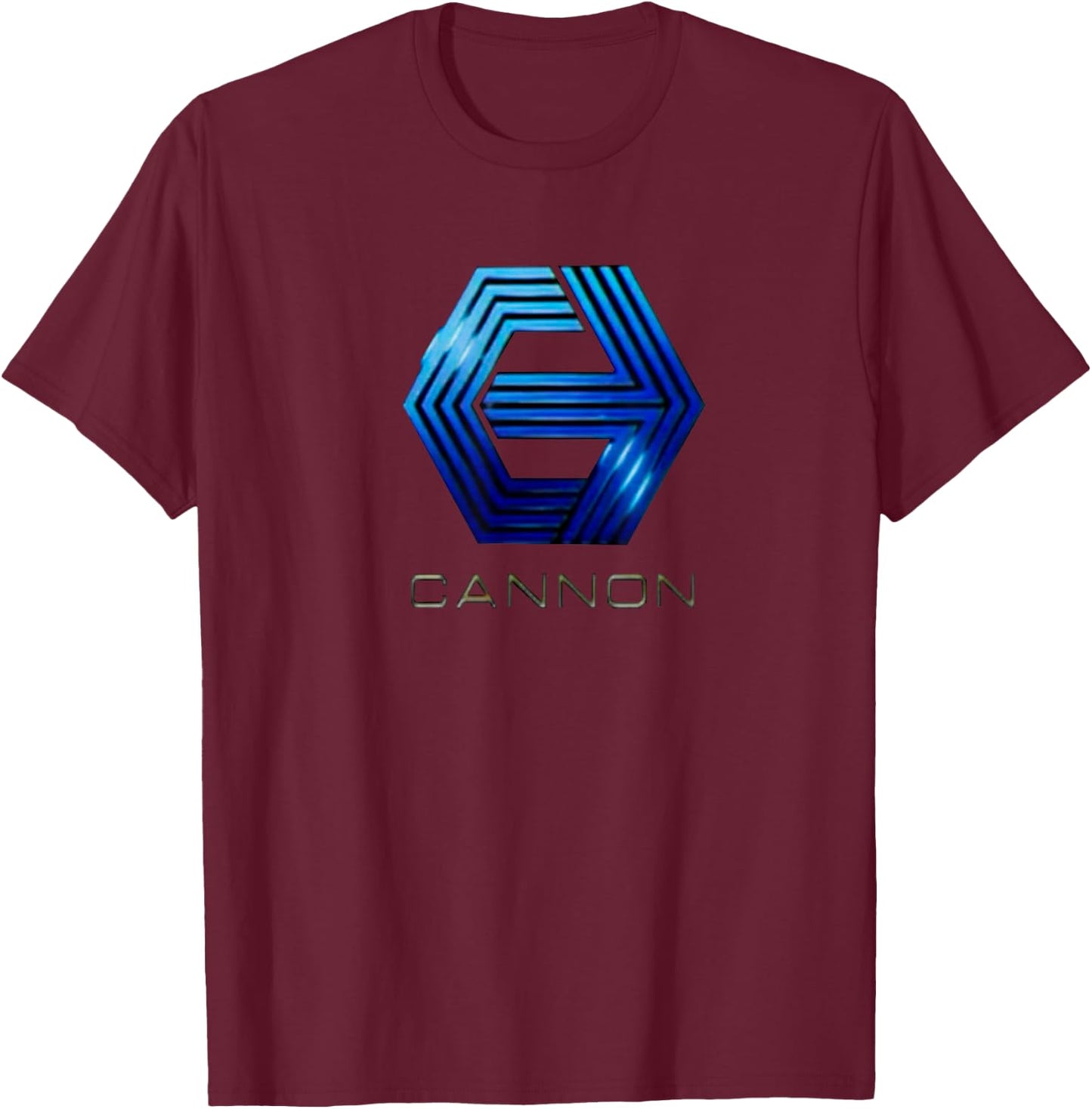 Cannon Movies T-Shirt - T-Shirt | Maroon
