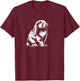 Vintage Retro Mini Holland Lop Bunny Rabbit Lover T-Shirt - T-Shirt | Maroon