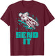 Send It Dirt Bike Motocross Motorcycle Biker Men Women Kids T-Shirt - T-Shirt | Maroon