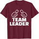 Team leader T-Shirt - T-Shirt | Maroon