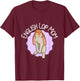 English Lop Mom T-Shirt - T-Shirt | Maroon
