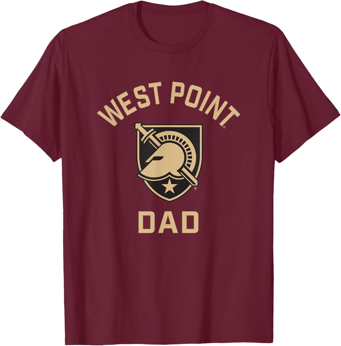 Army West Point Black Knights Arched Dad T-Shirt - T-Shirt | Maroon