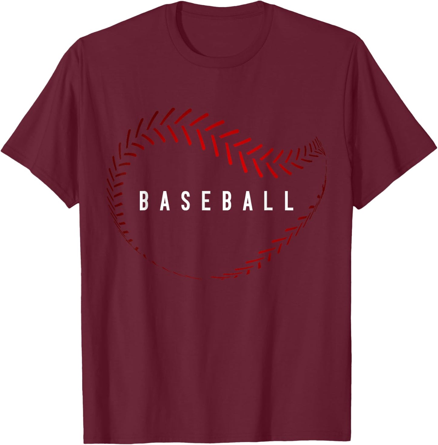 Cool Baseball T-Shirt - T-Shirt | Maroon