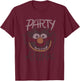 Disney The Muppets Party Animal Big Face Retro Chest Poster T-Shirt - T-Shirt | Maroon