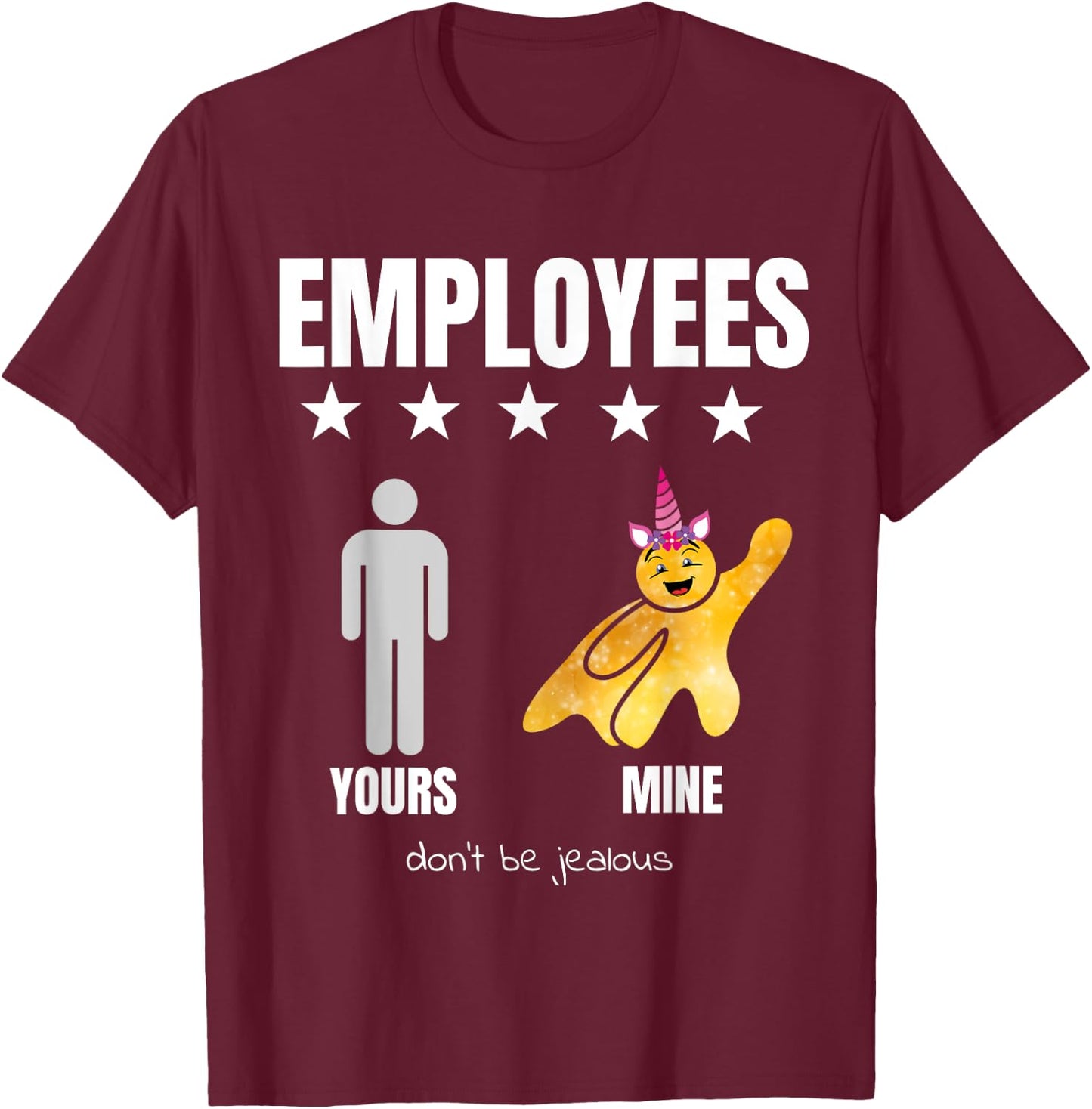 I Am A Proud Boss - Funny Chef Gift T-Shirt - T-Shirt | Maroon