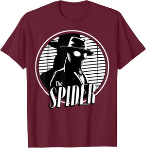 Marvel Spider-Noir Series The Spider Detective Portrait T-Shirt - T-Shirt | Maroon