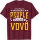 My Favorite People Call Me Vovo Grandpa Cool Vintage T-Shirt - T-Shirt | Maroon