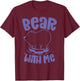 Bear With Me Animal Bears Pun Lover T-Shirt - T-Shirt | Maroon