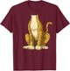 Easy Cheetah Costume Cheetah Body Headless Cheetah Costume T-Shirt - T-Shirt | Maroon