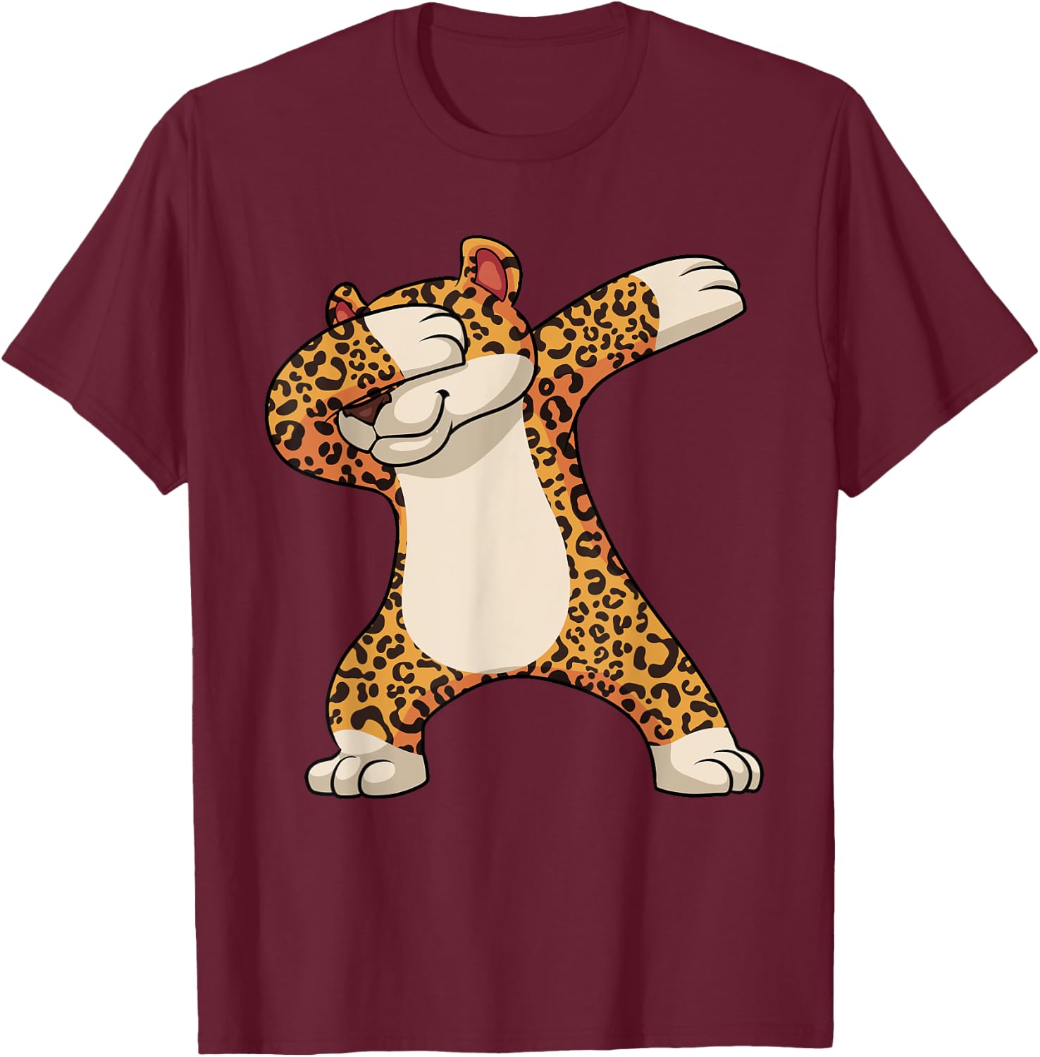 Cool Jaguar Design Women Kids Panther Jaguar Lover T-Shirt - T-Shirt | Maroon