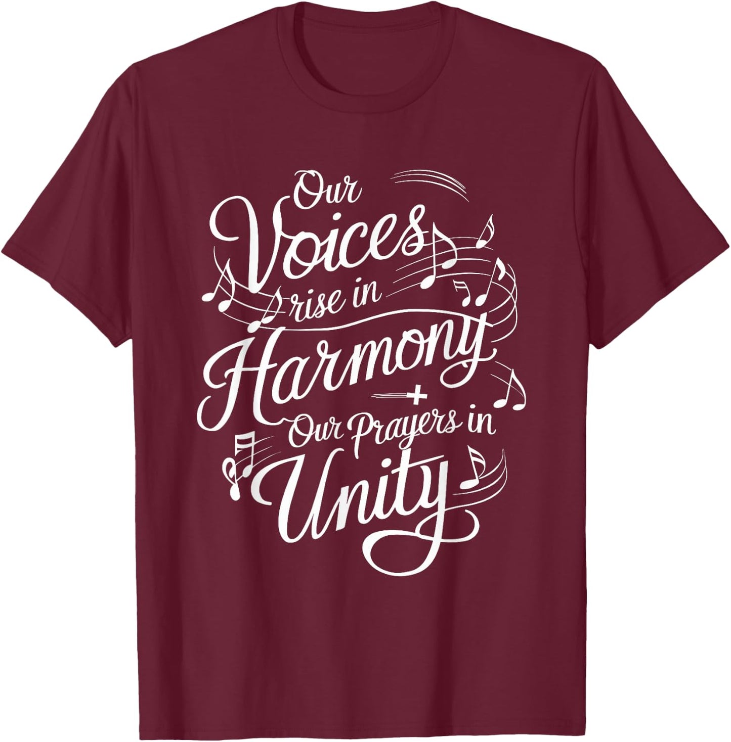 Choral music Religious singing Faith-based music Jesus Choir T-Shirt - T-Shirt | Maroon