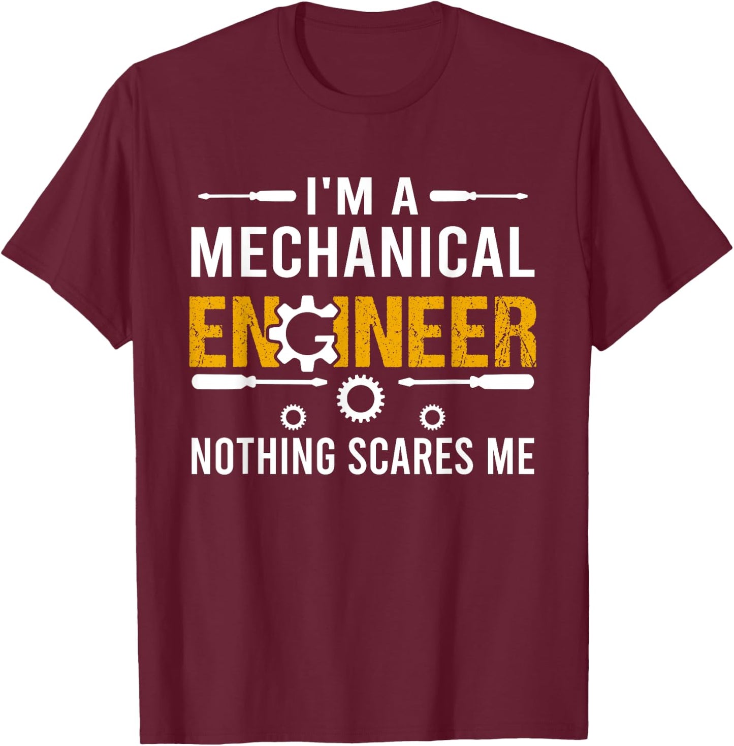 Mechanical Engineering Mechanical Engineer T-Shirt - T-Shirt | Maroon