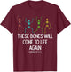 Halloween Skeleton Funny Christian Men Women Kids T-Shirt - T-Shirt | Maroon