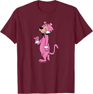 Snagglepuss Snagglepuss on The Prowl T-Shirt - T-Shirt | Maroon