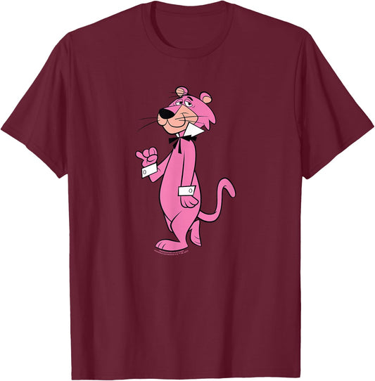 Snagglepuss Snagglepuss on The Prowl T-Shirt - T-Shirt | Maroon
