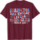 Caring For The Cutest Firecrackers NICU Nurse 4th Of July T-Shirt - T-Shirt | Maroon