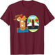 Disney and Pixar’s Toy Story Tenth Birthday 10 Years Old T-Shirt - T-Shirt | Maroon
