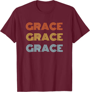 I love my girl Grace classic Grace, girl named grace T-Shirt - T-Shirt | Maroon