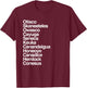 Finger Lakes NY Finger Lakes Region Cayuga Seneca Keuka T-Shirt - T-Shirt | Maroon