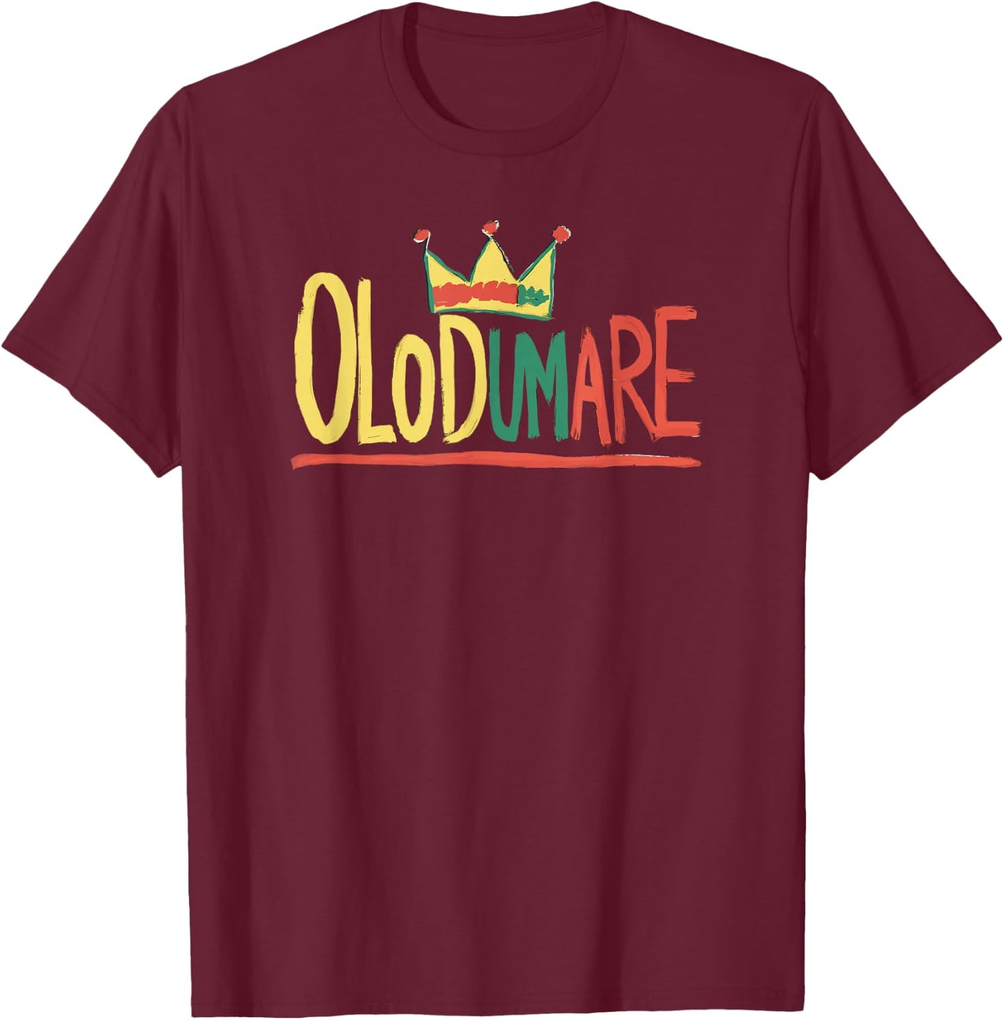 Olodumare T-Shirt - T-Shirt | Maroon