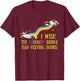 Loss of a Beloved Cat Dog, Rainbow Bridge Visiting Hours T-Shirt - T-Shirt | Maroon