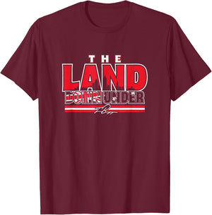 Travis Bazzana - The Land Down Under - Cleveland Baseball T-Shirt - T-Shirt | Maroon