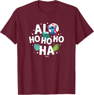 Lilo & Stitch - Aloha T-Shirt - T-Shirt | Maroon