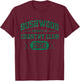 Bushwood Country Club 1980 Vintage 80s T-Shirt - T-Shirt | Maroon