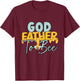 Godfather To Bee Father's Day New God Father T-Shirt - T-Shirt | Maroon