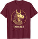 Taweret Egyptian Goddess T-Shirt - T-Shirt | Maroon