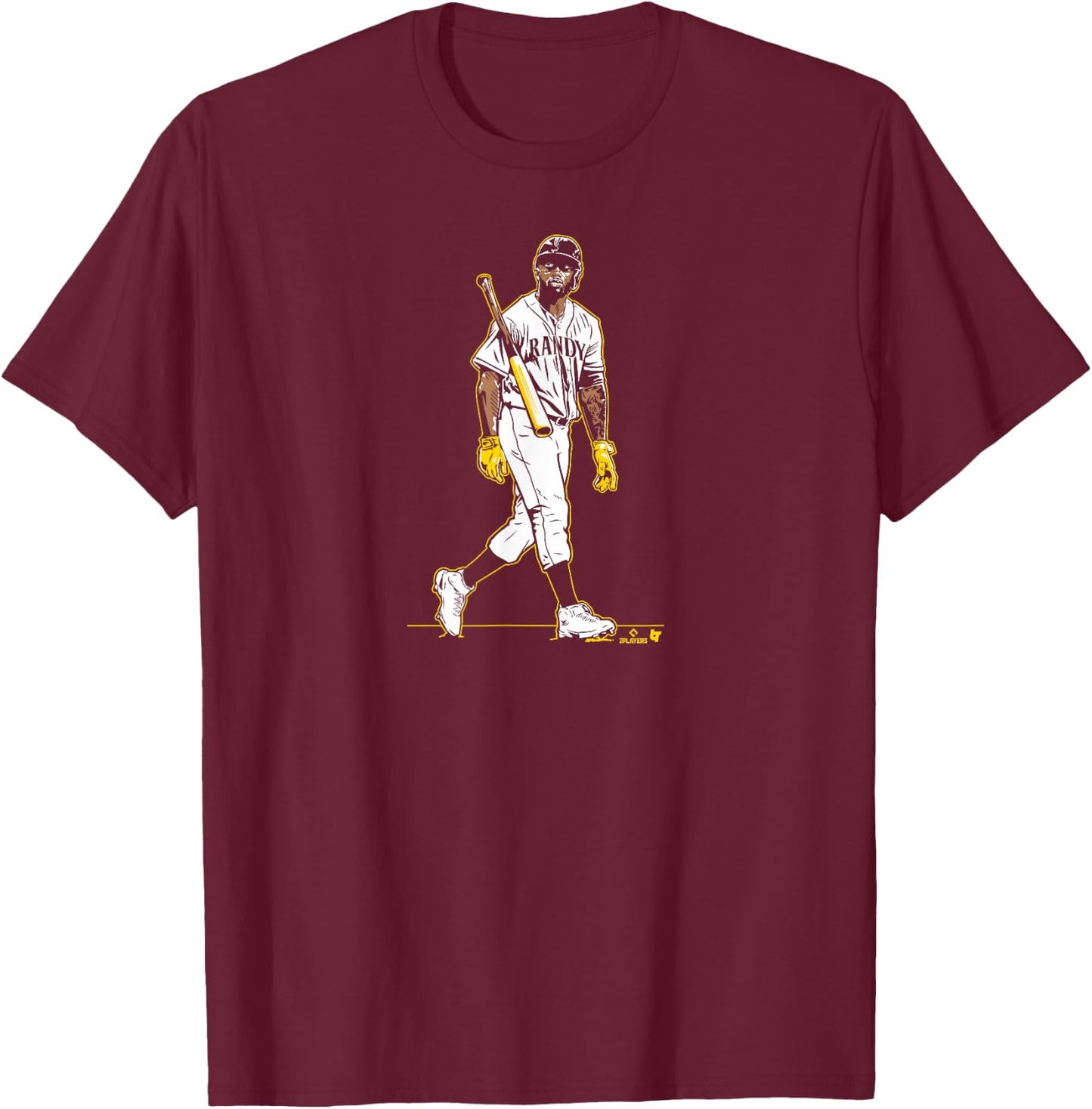 Randy Arozarena - Too Cold - Seattle Baseball T-Shirt - T-Shirt | Maroon